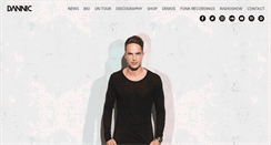 Desktop Screenshot of djdannic.com